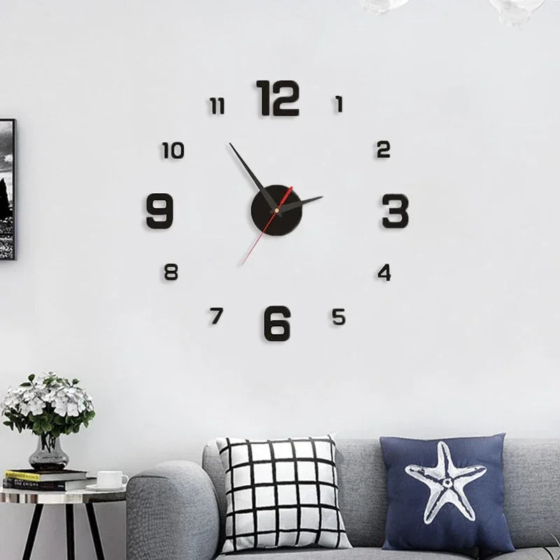 Frameless Clock